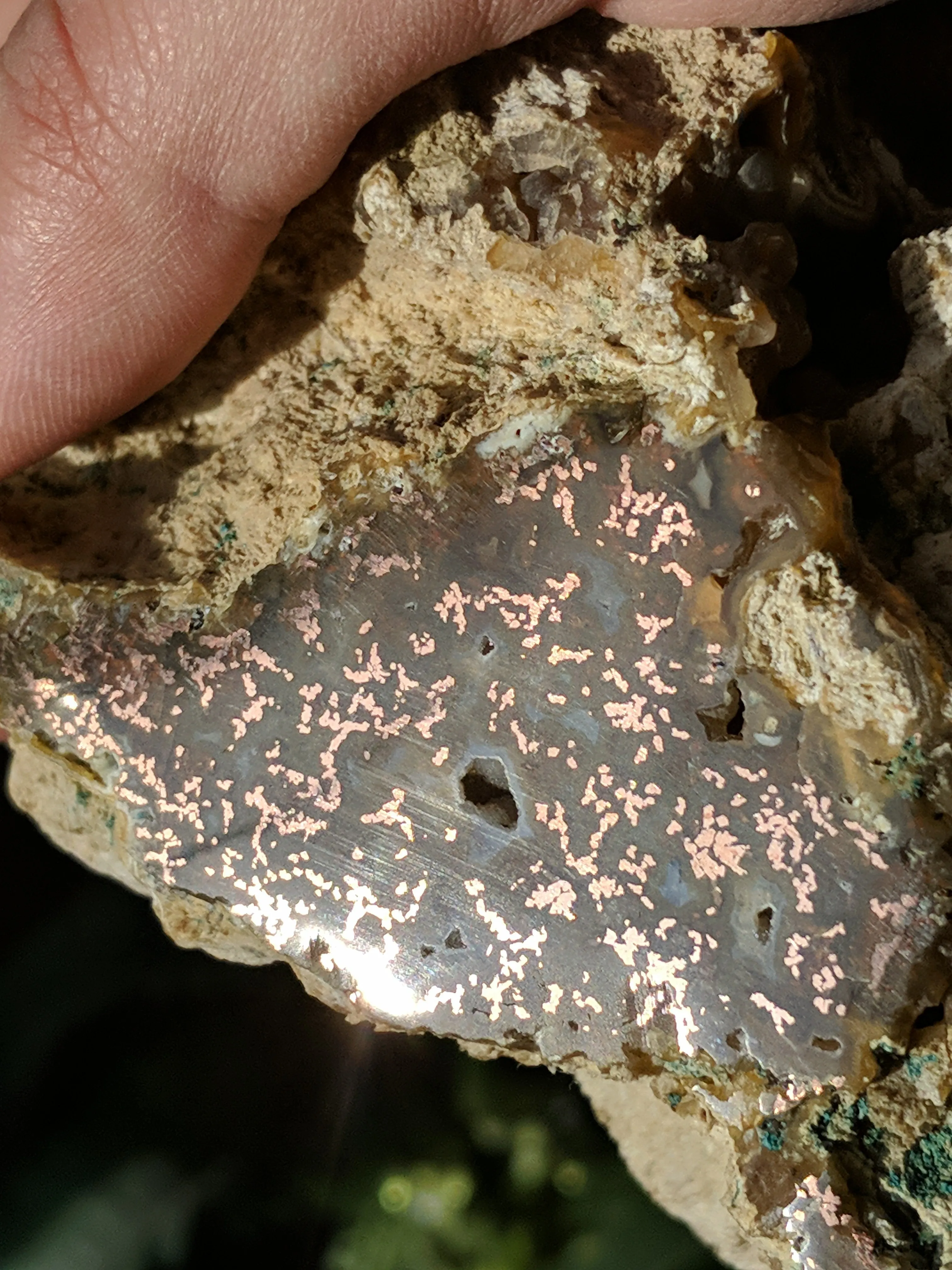 1lb 14oz INCREDIBLY RARE DENDRITE NATIVE COPPER SPECIMEN