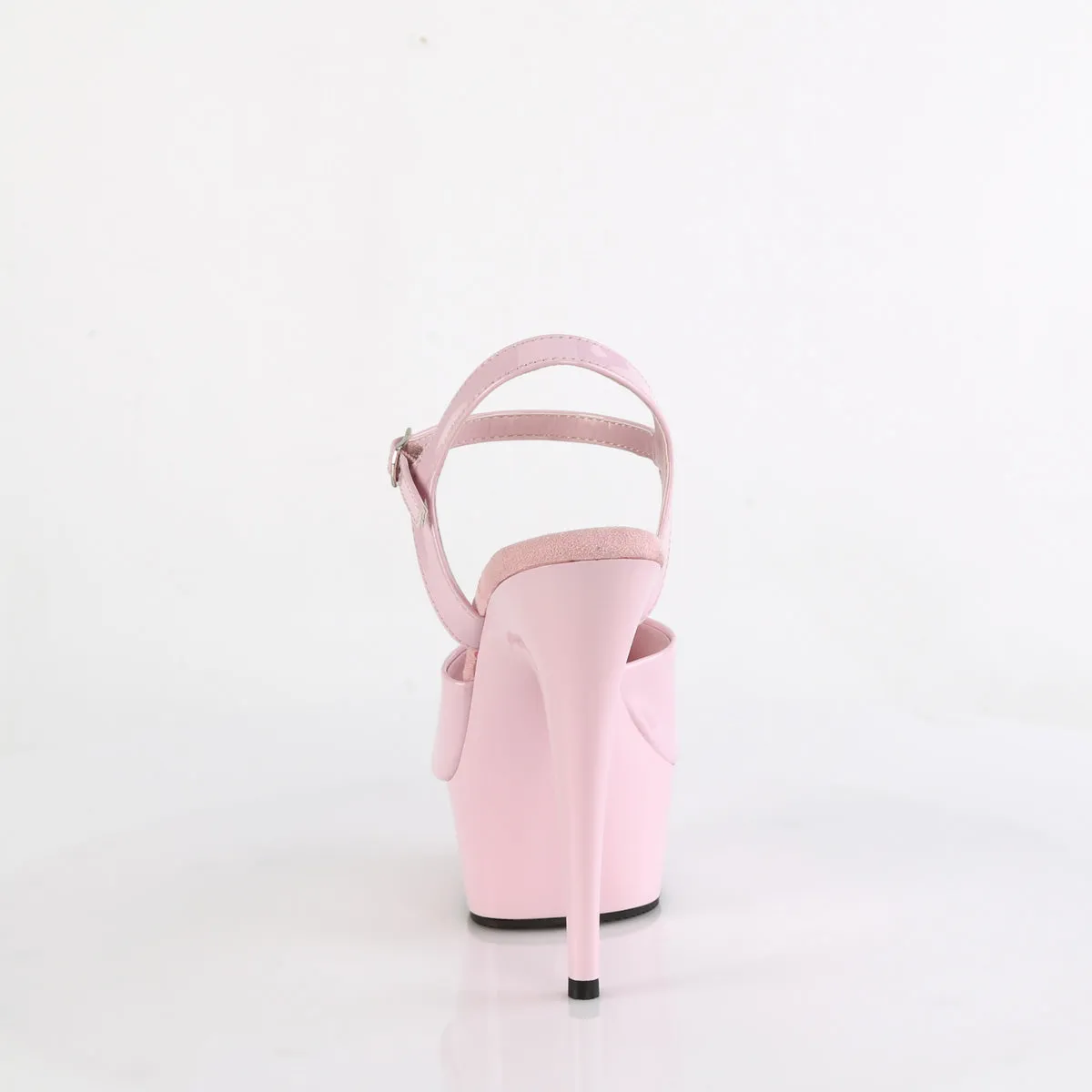 6 Inch Heel DELIGHT-609 Baby Pink Patent