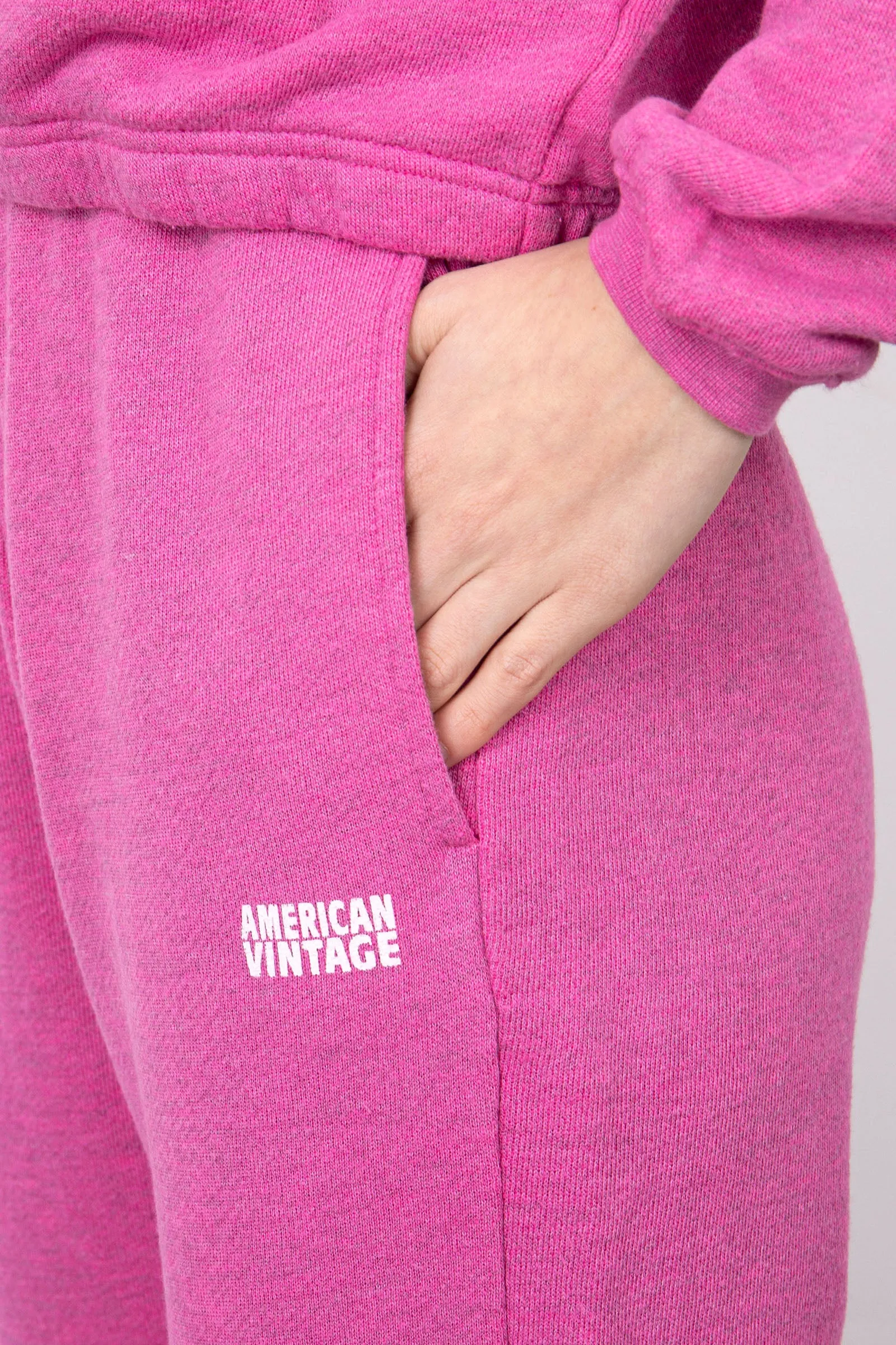 American Vintage Jogging Doven Cotone Fuxia