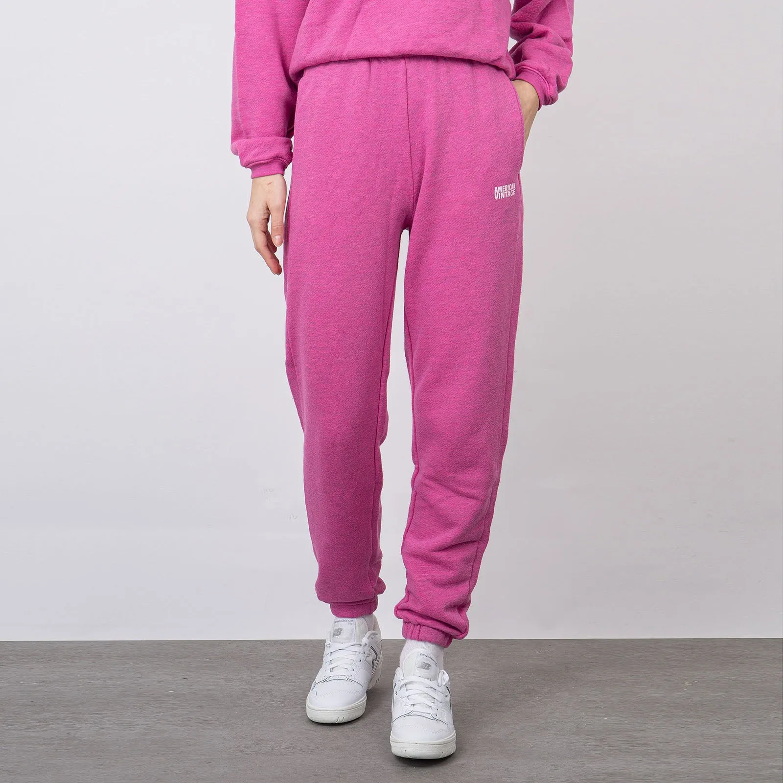 American Vintage Jogging Doven Cotone Fuxia