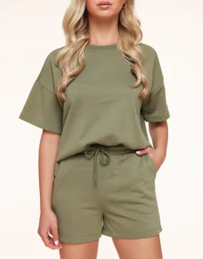 Army Groene Zomerse Jogging - Short