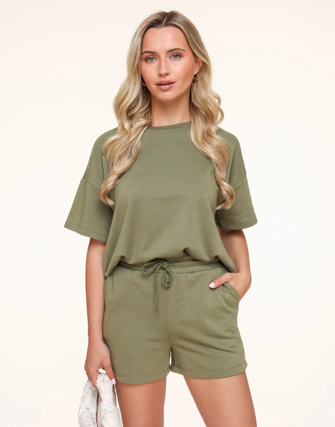 Army Groene Zomerse Jogging - Short