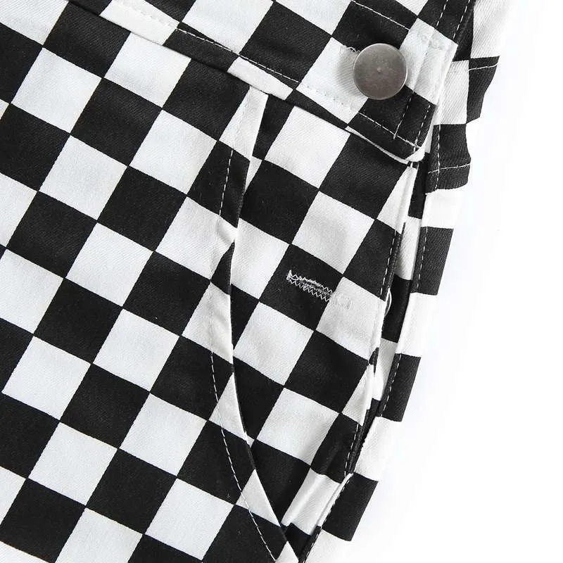 Artsy Checker Jumpsuit