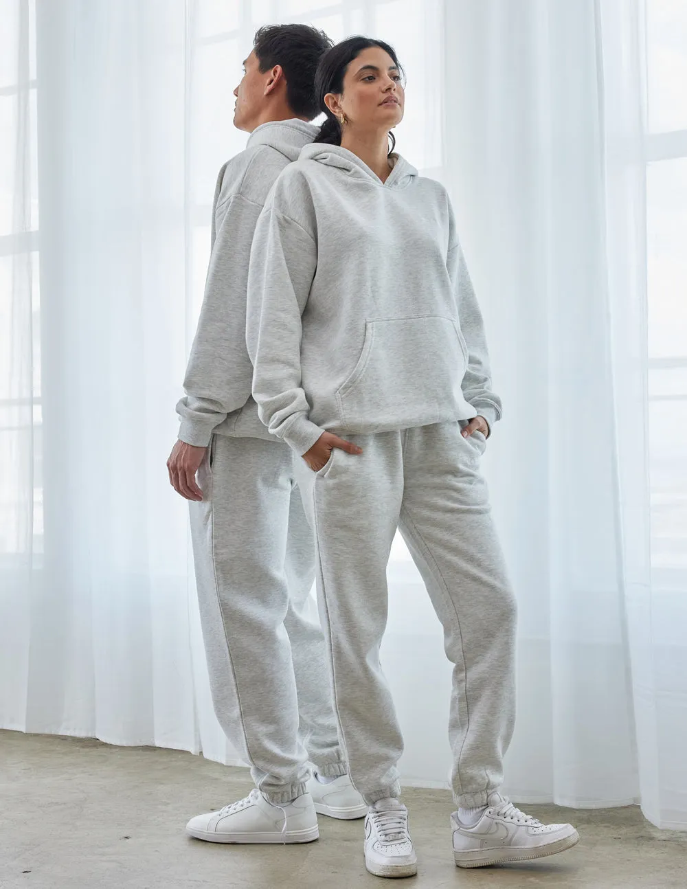 Basics Cloud Grey Unisex Sweatpant