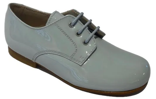 Beberlis Boys Cielo Patent Leather Oxford Dress Shoes