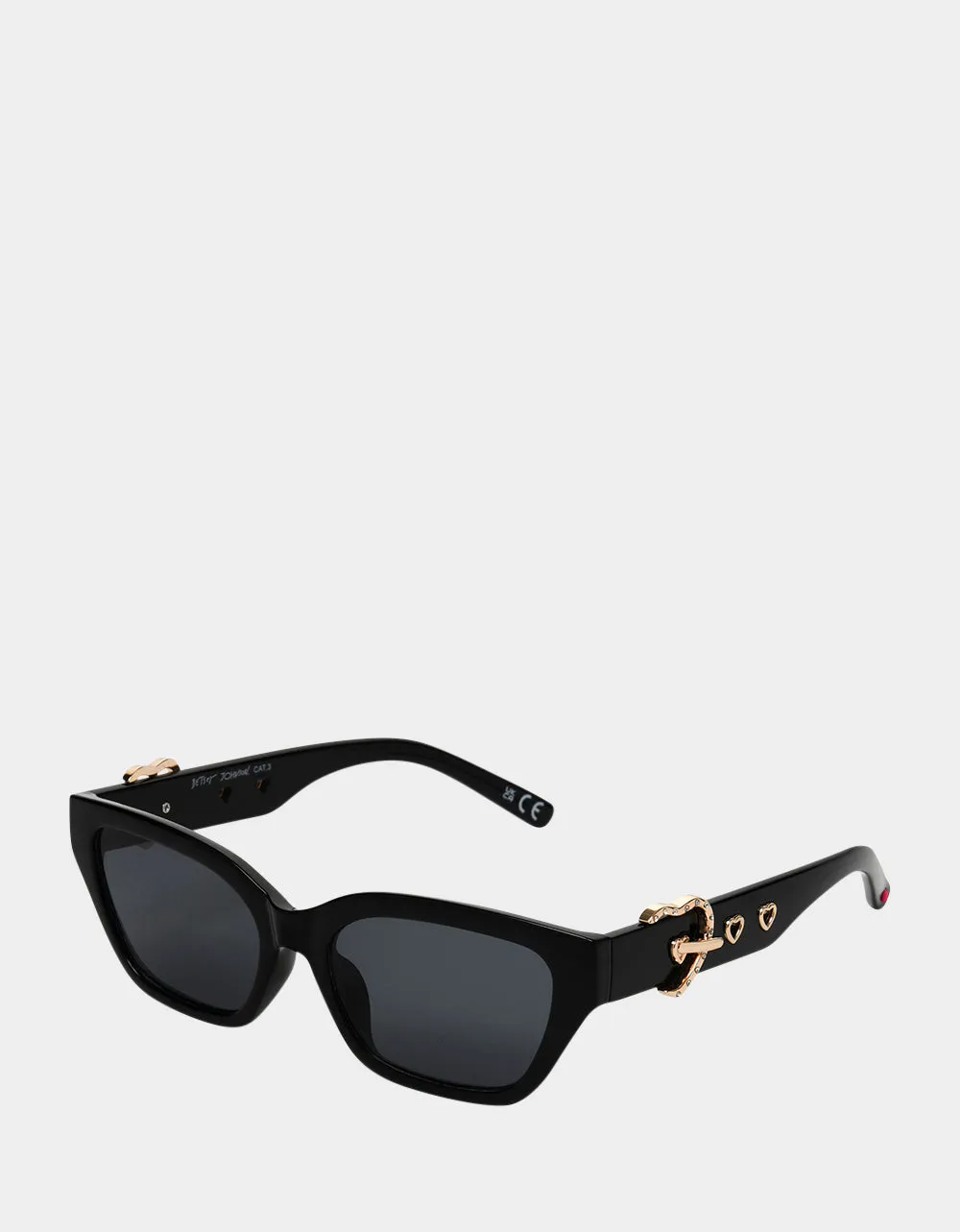 BETSEYS BELT MY HEART SUNNIES BLACK