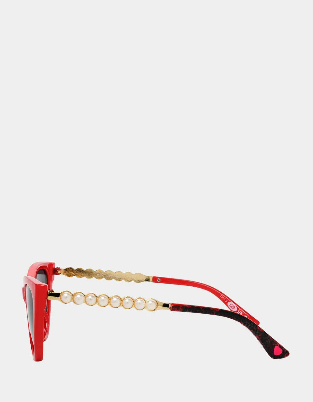 BETSEYS PEARL CAT SUNNIES RED