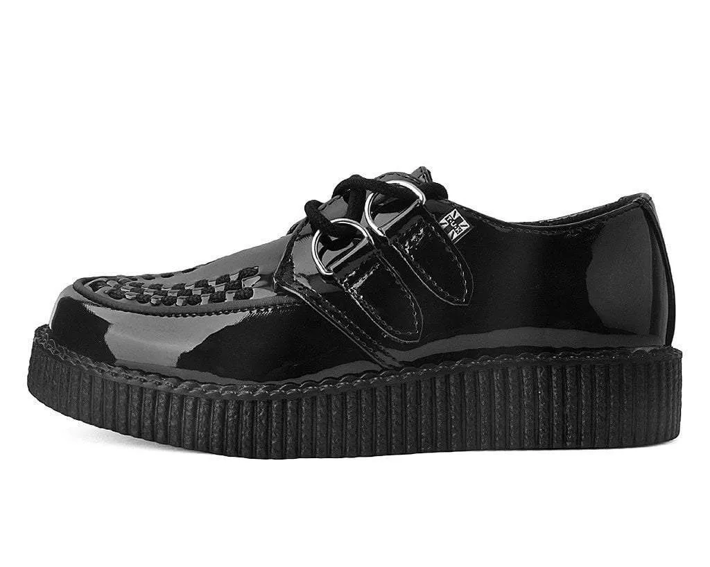 Black Patent Viva Low Sole Creeper