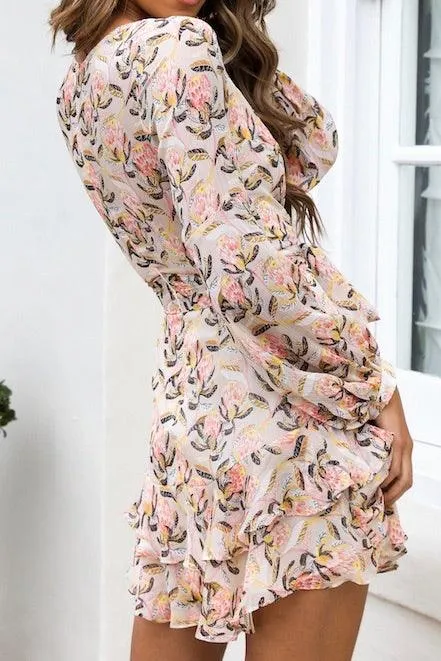 Bloom Dress - Beige