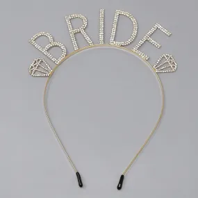 BRIDE Rhinestone Pave Headband