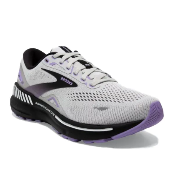 Brooks Women's Adrenaline GTS 23 Grey/Black/Purple