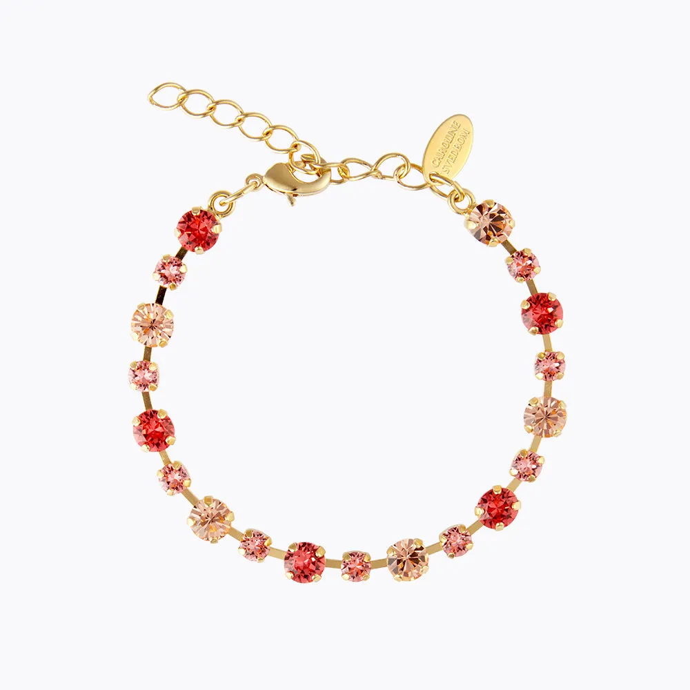 Calanthe Bracelet / Peach Combo