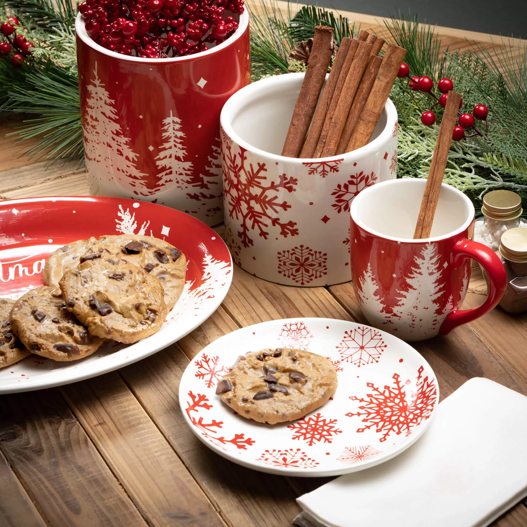 Christmas Holiday Mug Set