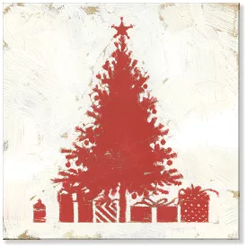 Christmas Tree Silhouette Art