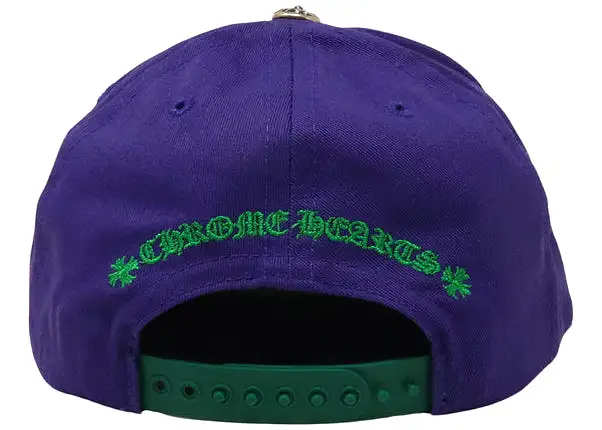 Chrome Hearts CH Baseball Cap Purple/Green