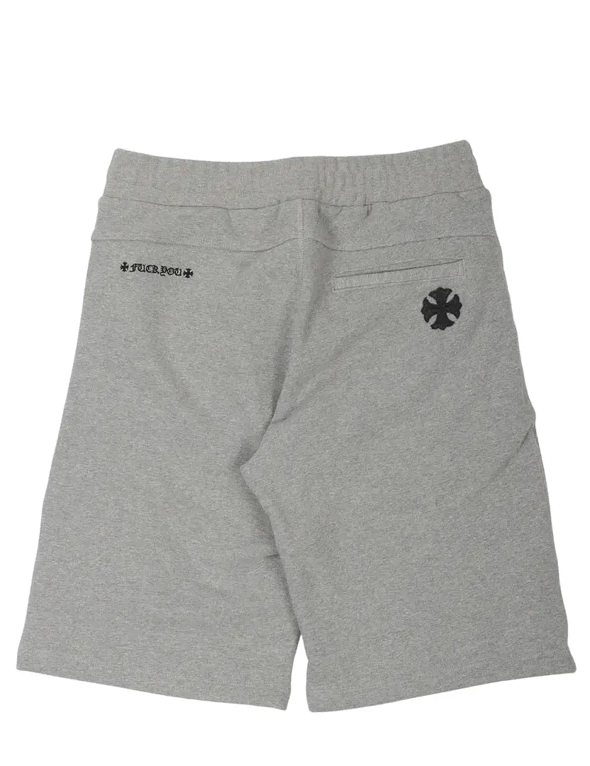 Chrome Hearts Dagger-Zip Sweatshorts