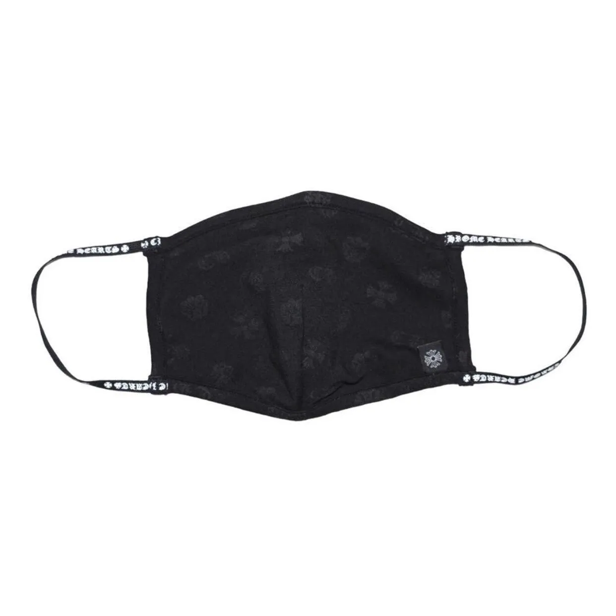 Chrome Hearts Motif Facemask Black/White