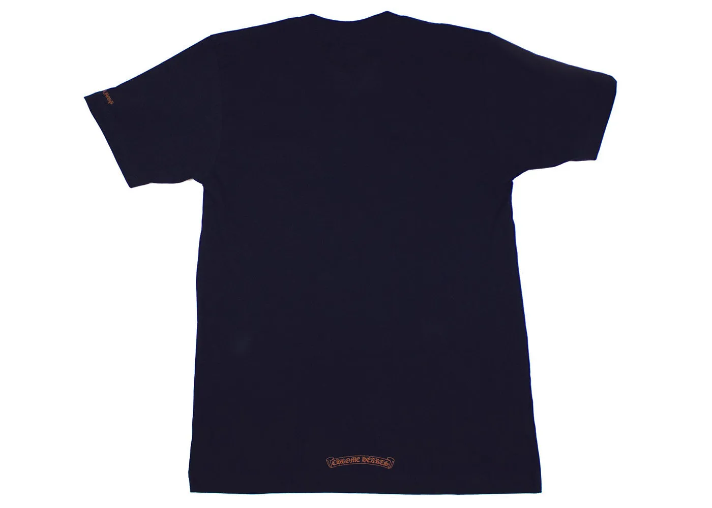 Chrome Hearts Neck Logo T-shirt Black/Brown