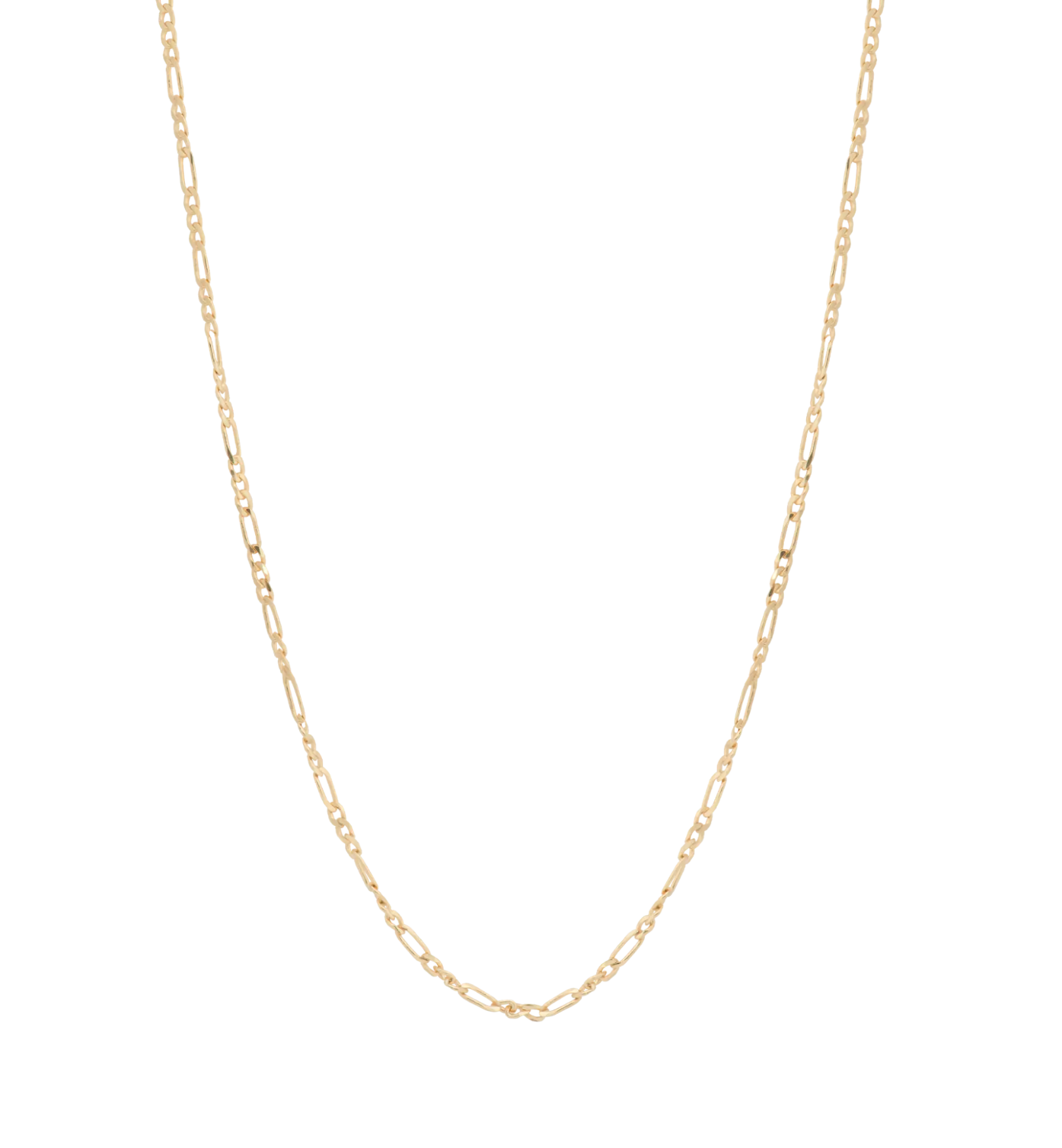 Collier Figaro Chain Necklace 14K