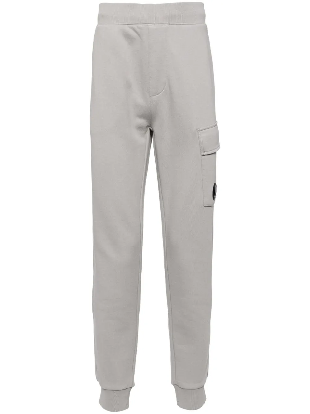 CP Company- Pantalon jogging  Diagonal Raised Fleece drizzle grey