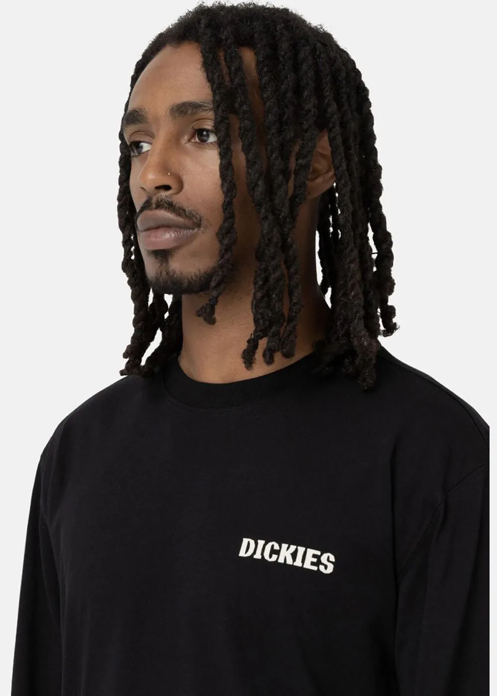 Dickies Men's Hays Long Sleeve T-Shirt Black