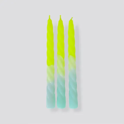 DIP DYE TWIST TAPERS SET