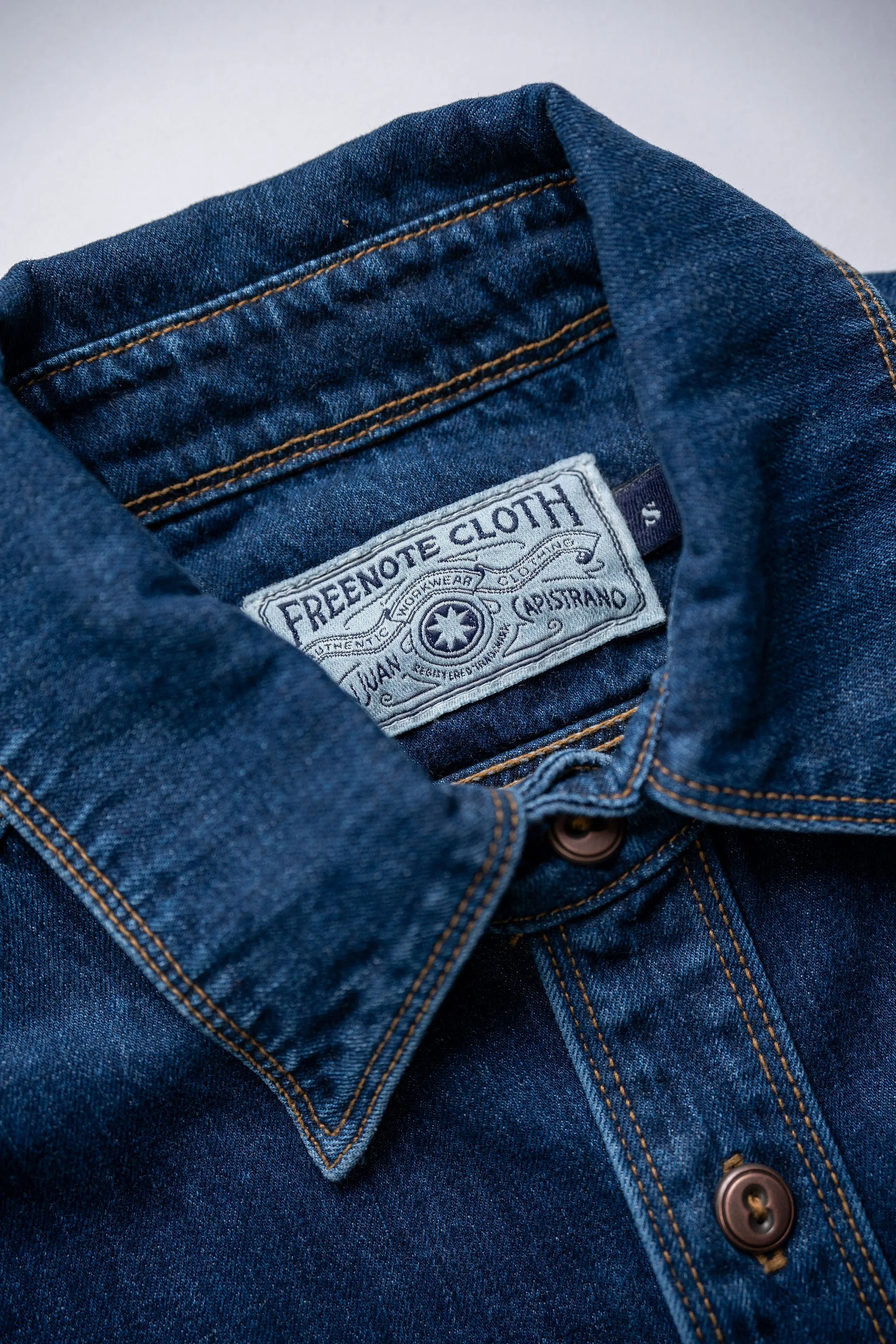 Freenote Cloth Lambert - Stone Washed Denim