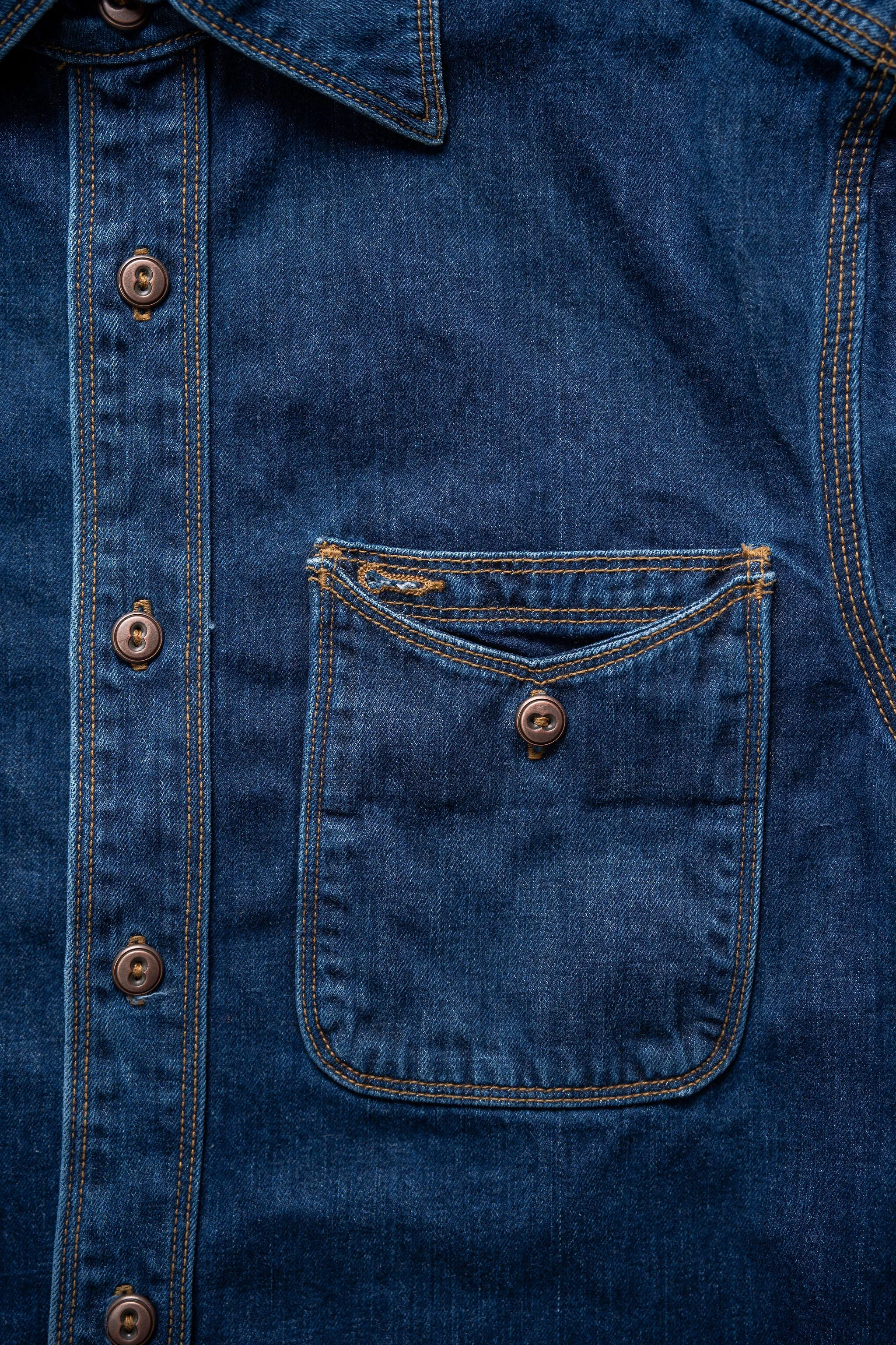 Freenote Cloth Lambert - Stone Washed Denim