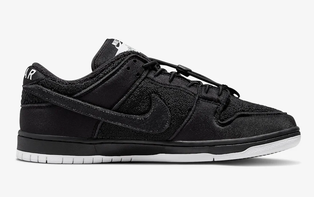 Gnarhunters x Nike SB Dunk Low Black White Shoes DH7756-010