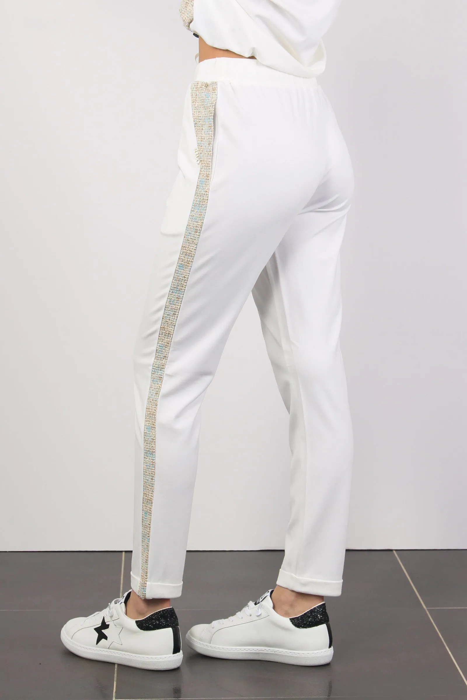 Jogging Banda Boucle Ivory/neutro