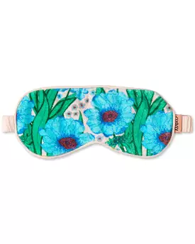 Kip & Co Velvet Eye Mask - Tumbling Flowers