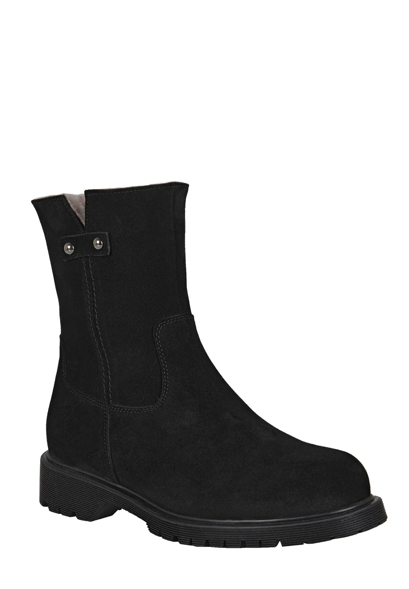 la Canadienne Hunter Black Suede