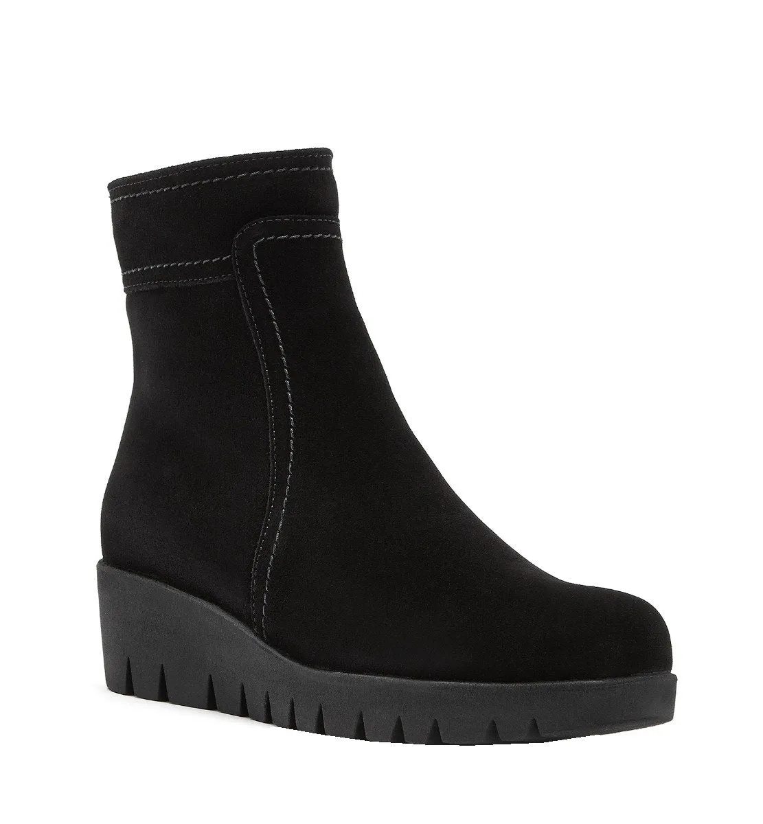 la Canadienne Token Black Suede