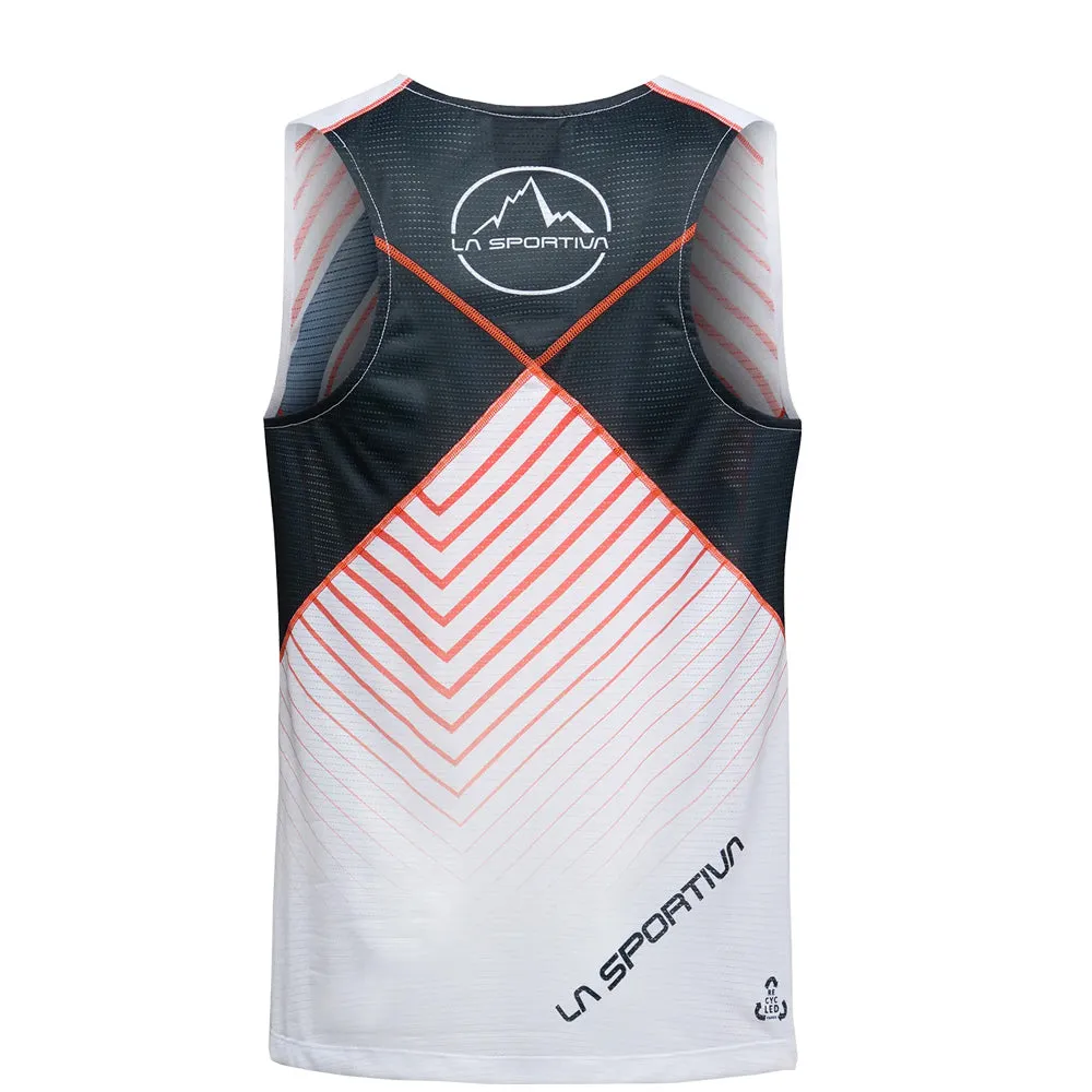 La Sportiva camiseta de tirantes Slipstream Blanco Negro