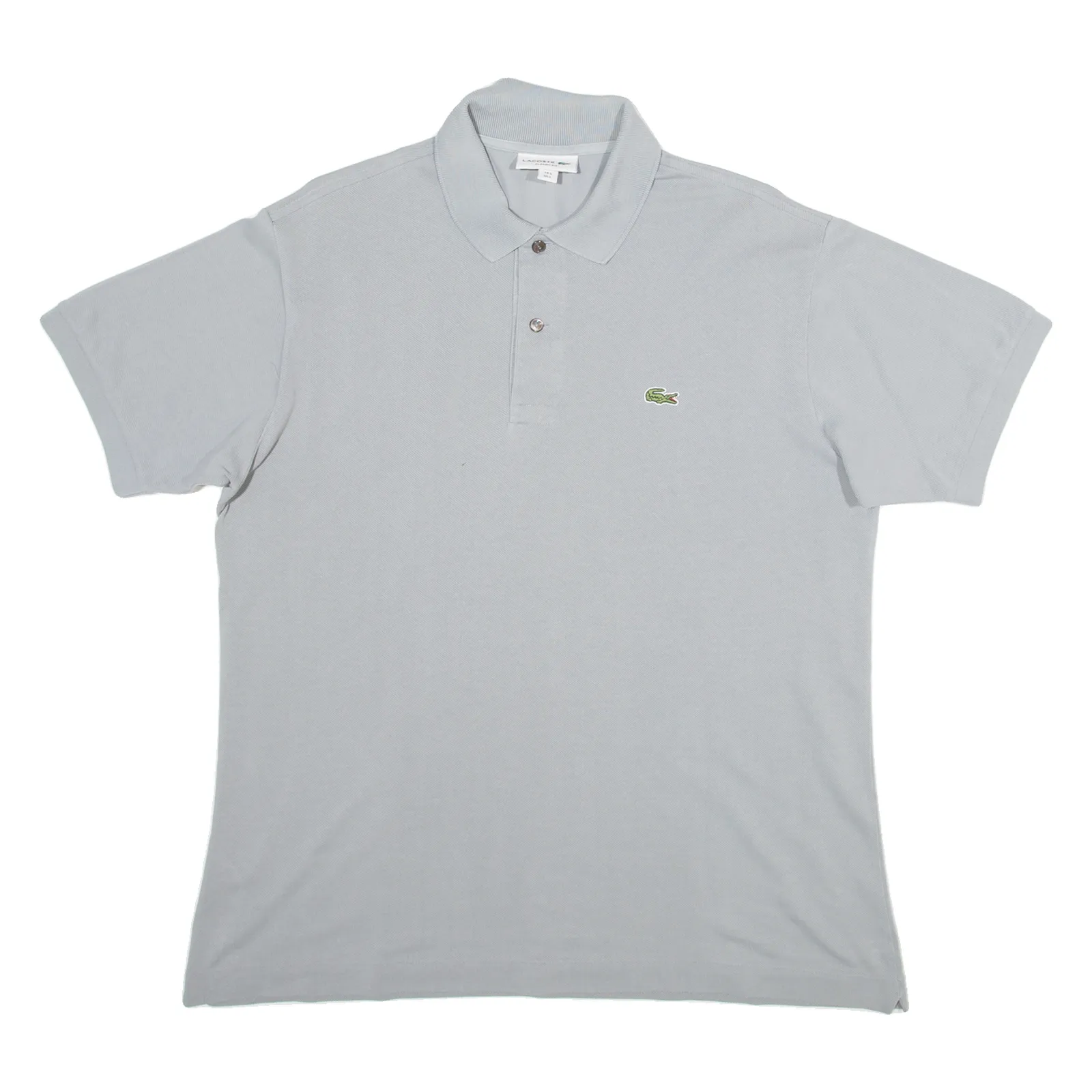 LACOSTE Classic Fit Mens Polo Shirt Grey L