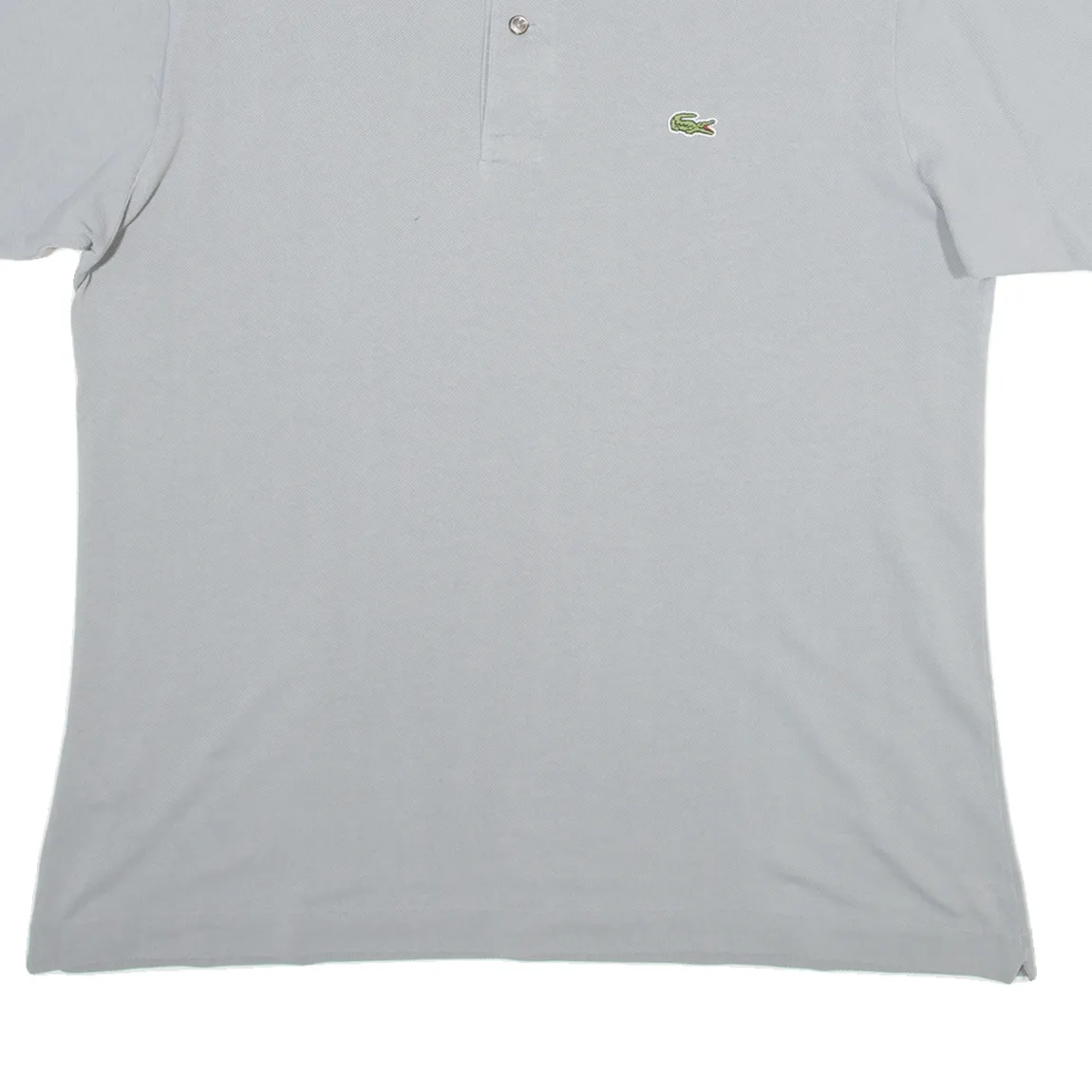 LACOSTE Classic Fit Mens Polo Shirt Grey L