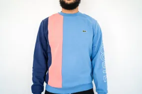 Lacoste Crewneck (Flint/Candy Pink)