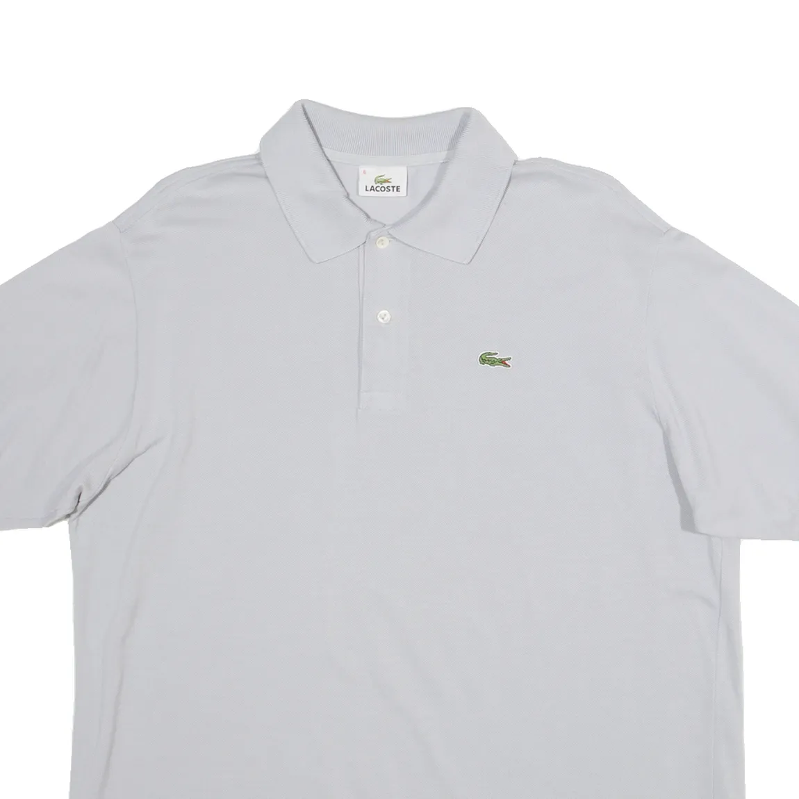 LACOSTE Mens Polo Shirt Grey XL