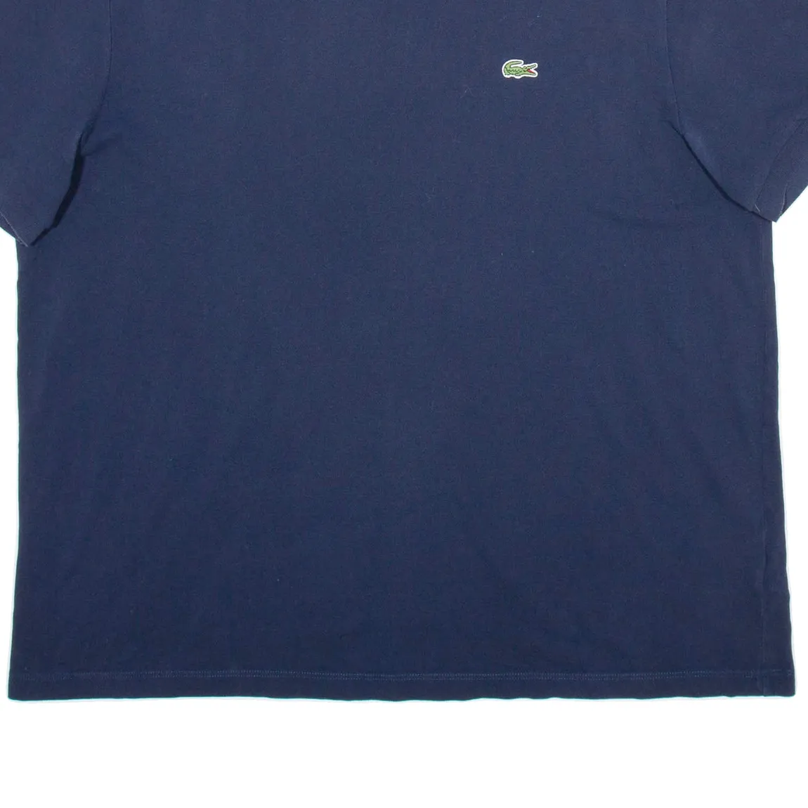 LACOSTE Mens T-Shirt Blue 2XL