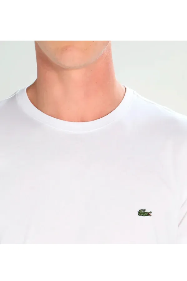 Lacoste Regular Logo Tee White