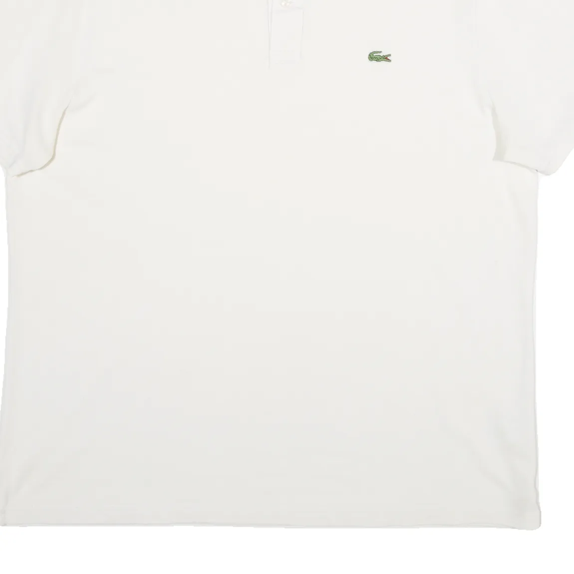 LACOSTE Slim Fit Mens Polo Shirt White 3XL