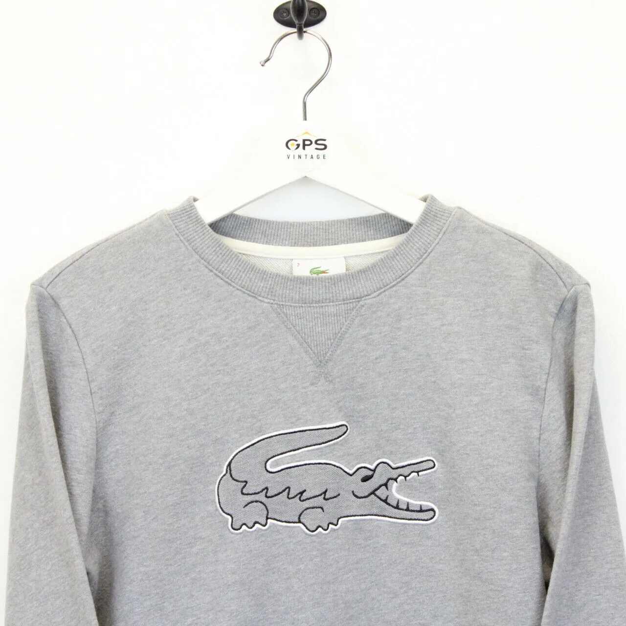 LACOSTE Sweatshirt Grey | XS