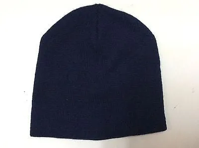 Lakai Beanie Navy One Size Fits All Made in USA.