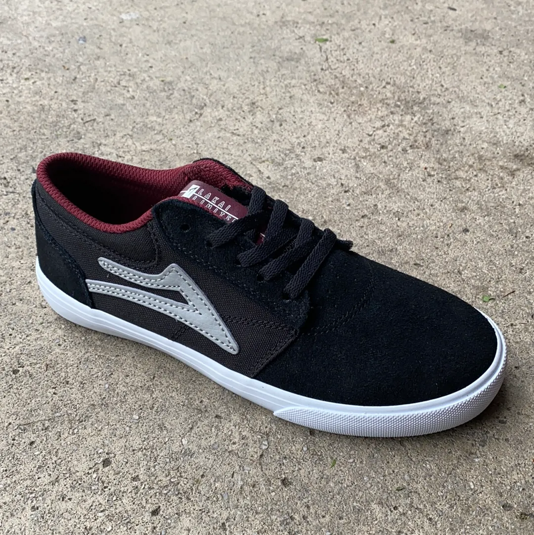 LAKAI GRIFFIN KIDS - BLACK PORT SUEDE