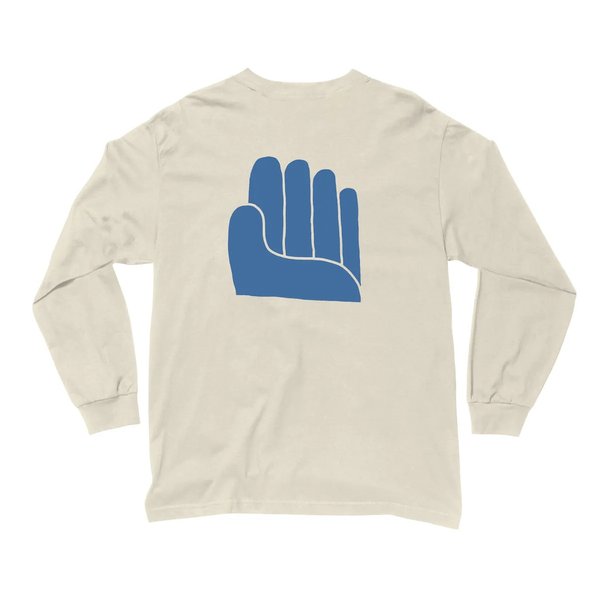 LAKAI PEOPLE HAND L/S TEE - CREAM