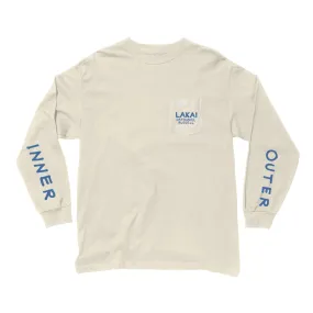 LAKAI PEOPLE HAND L/S TEE - CREAM