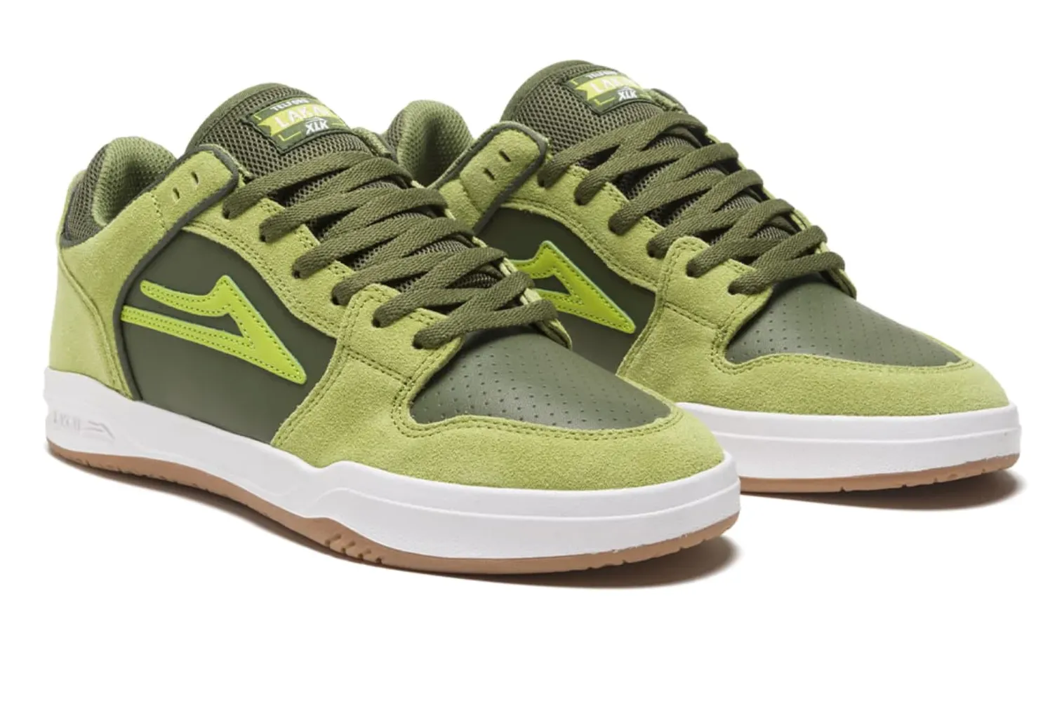 Lakai Telford Low (Green/Green Suede)