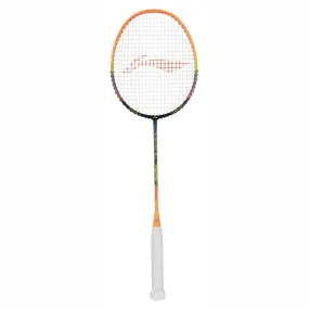 LI-NING Air-Force 80 Lite Unstrung Badminton Racquet (Navy/Orange)