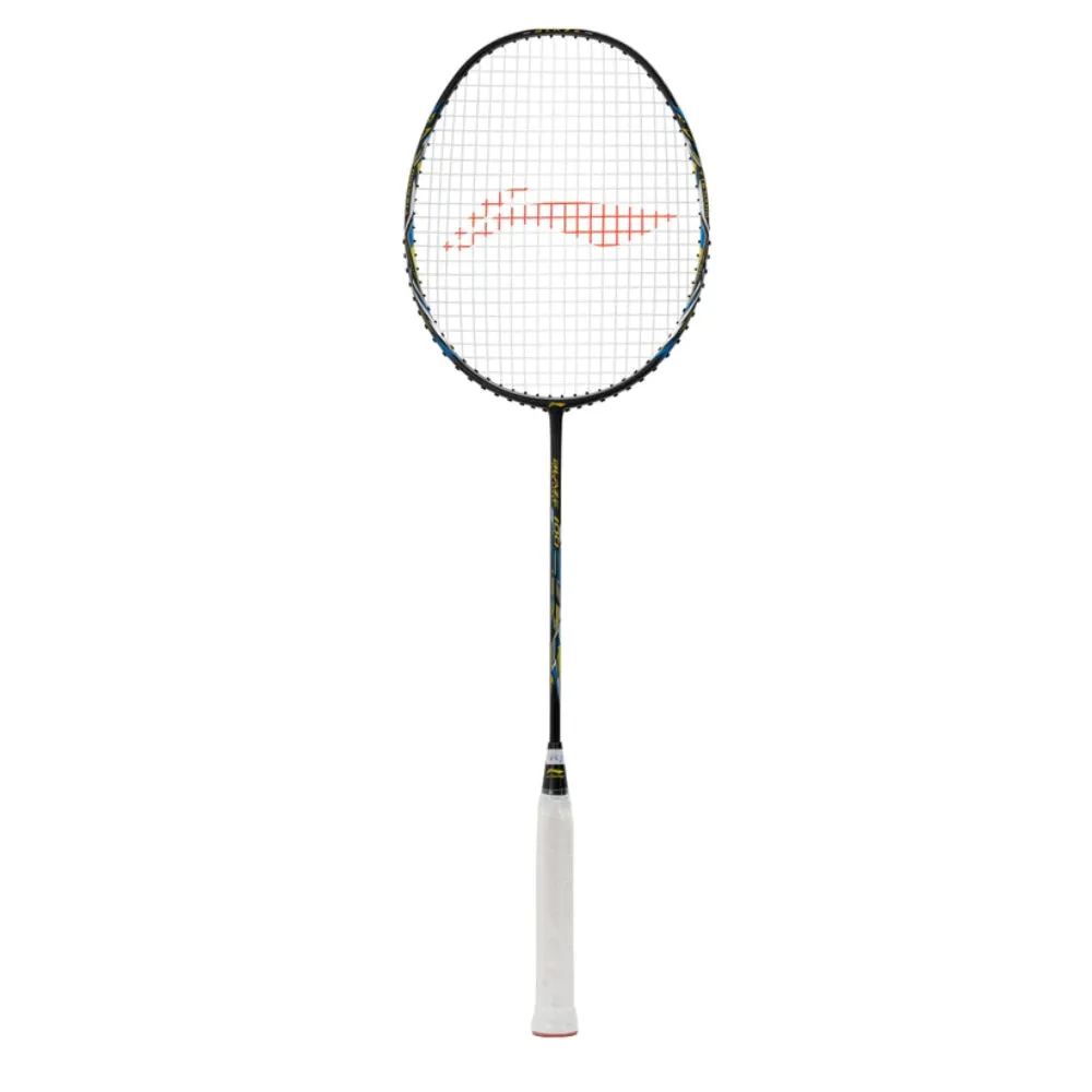 Li-Ning Blaze 100 Strung Badminton Racquet (Charcoal/Lime/Blue)