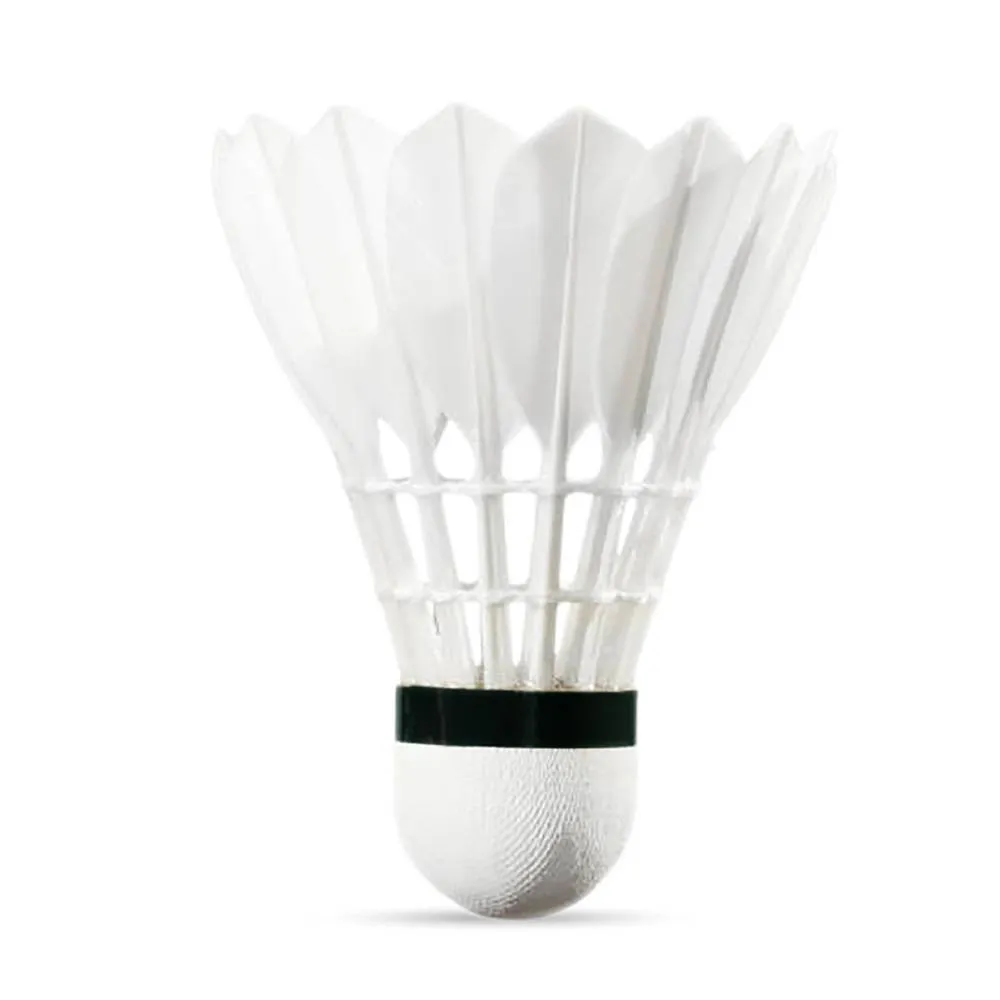 LI-Ning Champ Feather Shuttle Cock - White (Pack Of 12)